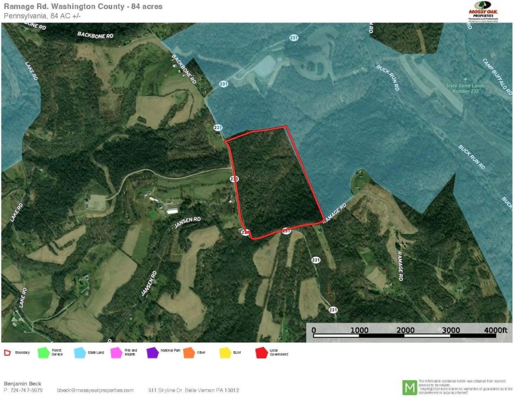 Washington County PA - 83 acres featured image