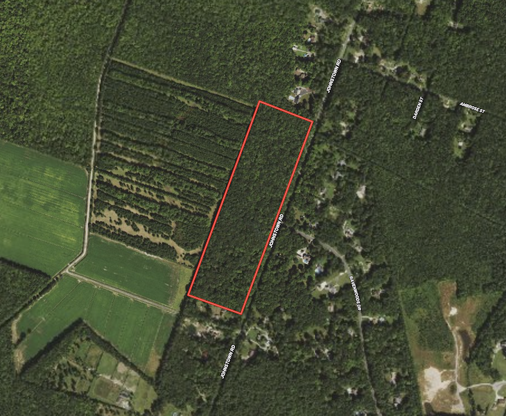 REDUCED 32.55 Acres In The City of Chesapeake Va. With Road Frontage Beautiful Timber featured image