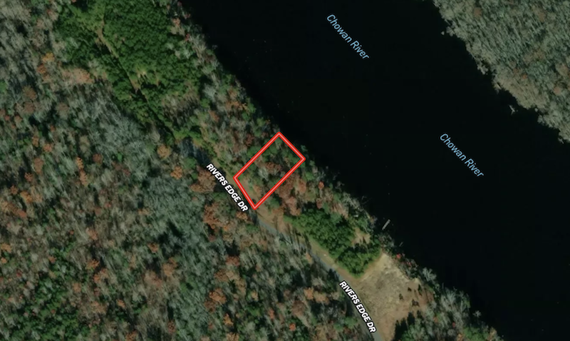 REDUCED .70 acre Waterfront Building Lot For Sale on the Chowan River in Riversedge Subdivision featured image