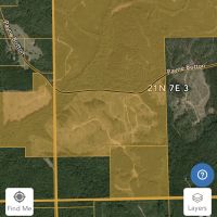 Black belt hunting track in Perry County Alabama