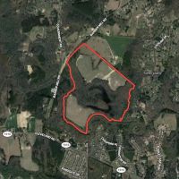 152.77 Acres of Farmland Timberland and Investment Land with Creek Frontage For Sale in Johnston County NC