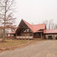 Gorgeous 2-Story Log Home with 17 ac -