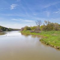 Colorado River - Bend Lampasas County TX