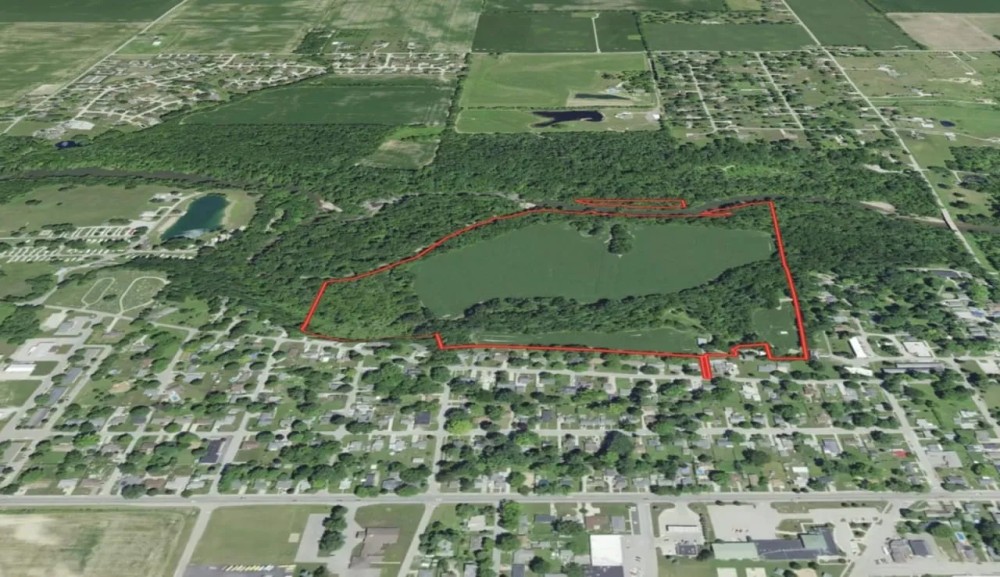 Stunning 53 Acre Property in Madison County IN with Tillable Ground Woods and River Frontage featured image
