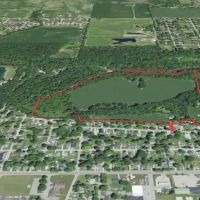 Stunning 53 Acre Property in Madison County IN with Tillable Ground Woods and River Frontage