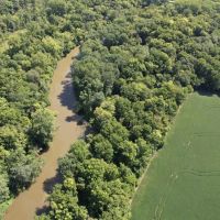 Stunning 53 Acre Property in Madison County IN with Tillable Ground Woods and River Frontage images 3