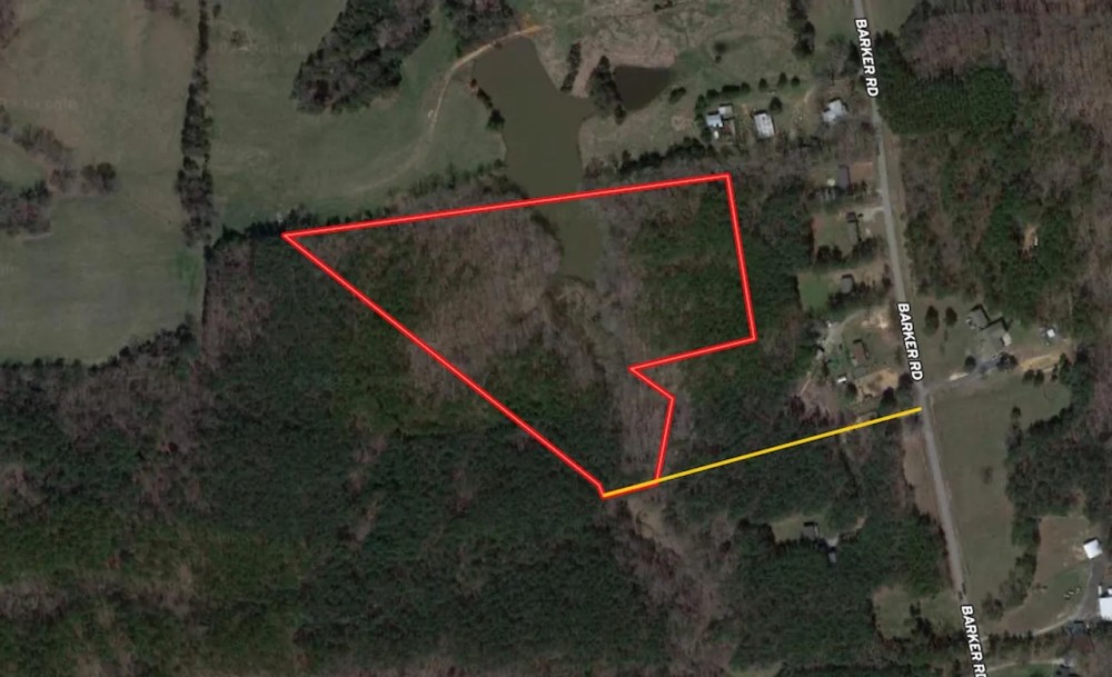 13.16 acres of Recreational and Residential Land With a Pond For Sale in Vance County NC featured image