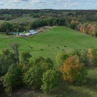 Log Home with Farm for Sale in Southwest Wisconsin images 2
