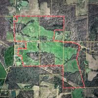 LAND FOR SALE - 128 ACRES MIXED HABITAT TILLABLE - ECKERTY INDIANA - CRAWFORD COUNTY images 2