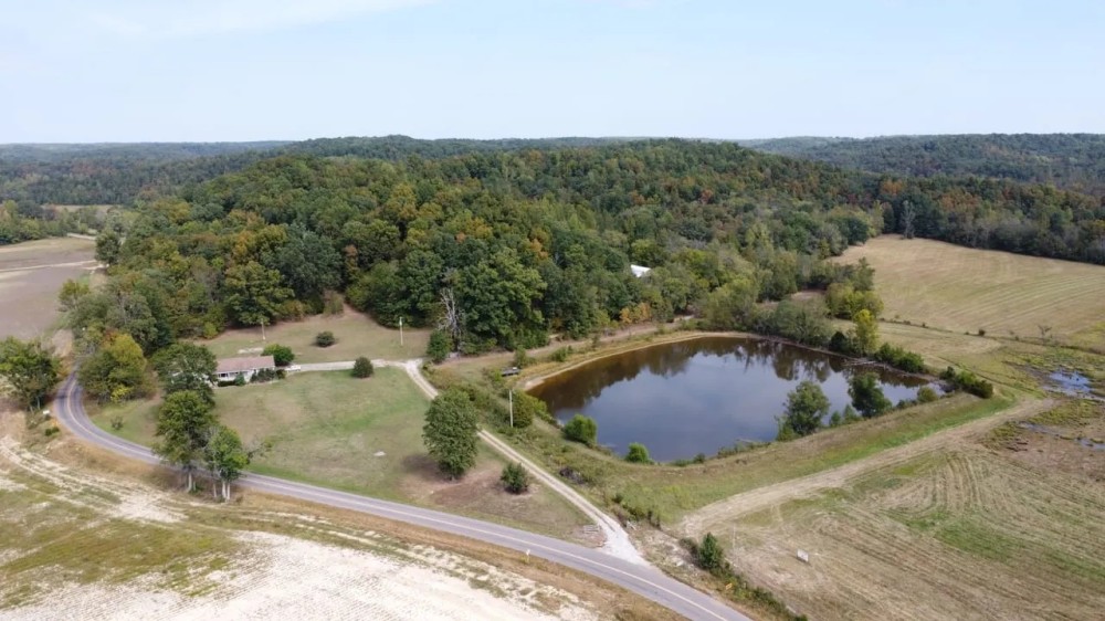 227 Acres with Home for Sale W Live Water adj. National Forest Lands in Butler County MO featured image