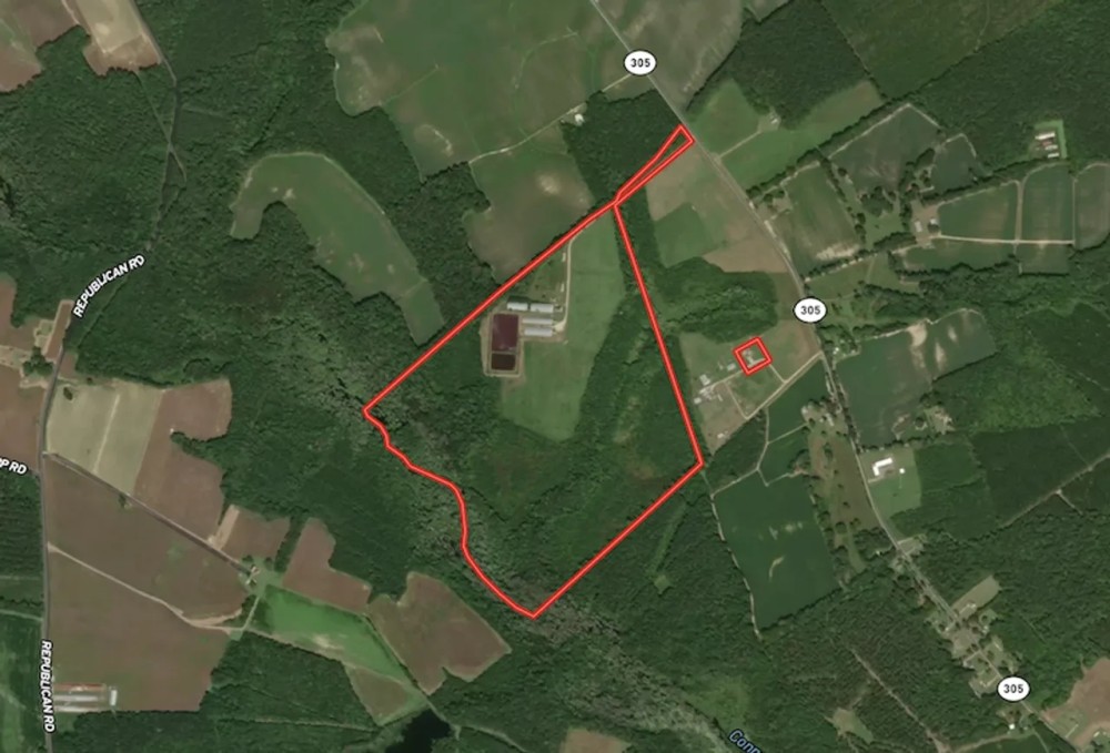 120 acre Hog farm Hunting and Residential Land For Sale in Bertie County NC featured image