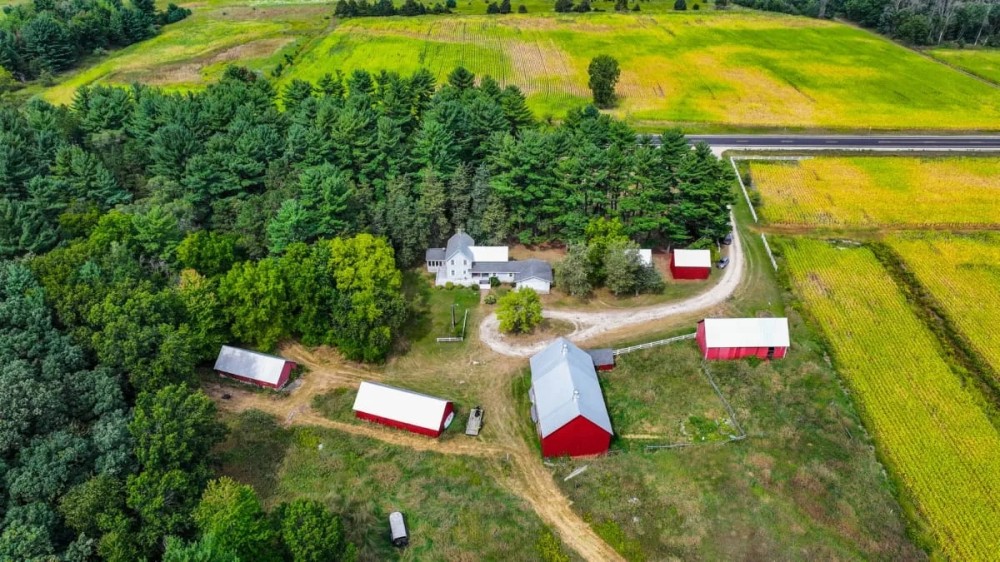 Farmhouse with Land for Sale in Marquette County WI featured image