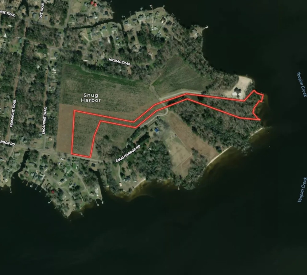 MARKET BASED PRICE IMPROVEMENT 11.90 acres of Waterfront Land in Perquimans County NC featured image