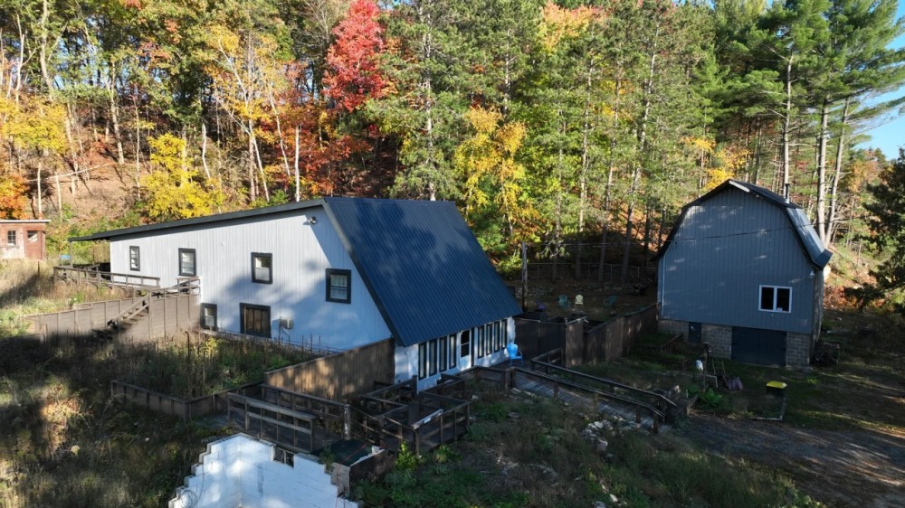 Country Home with Hunting Land for Sale in Juneau County WI featured image