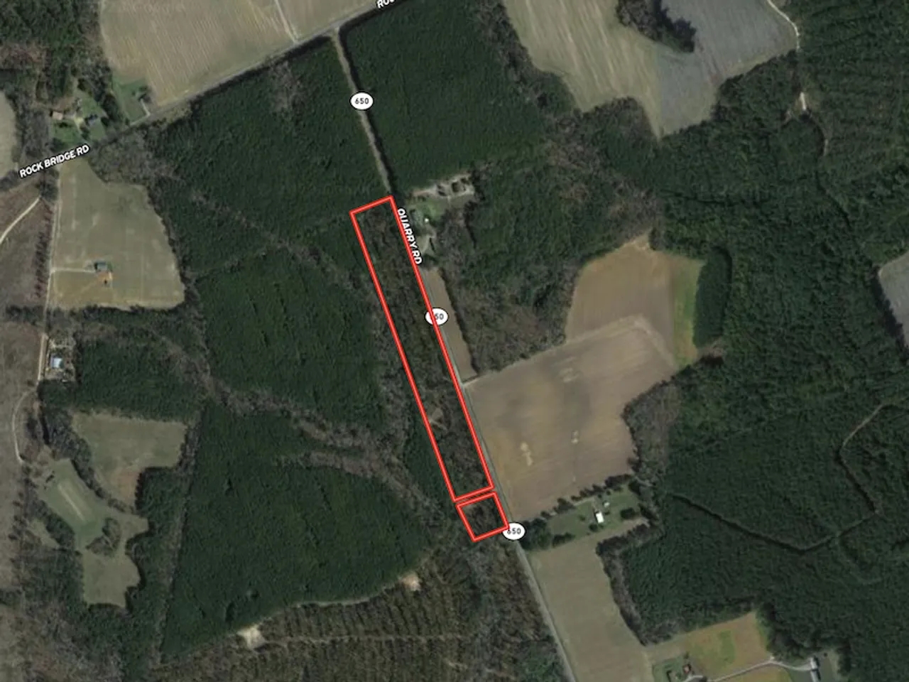11.7 acres of Timber and Hunting Land in Greensville County VA