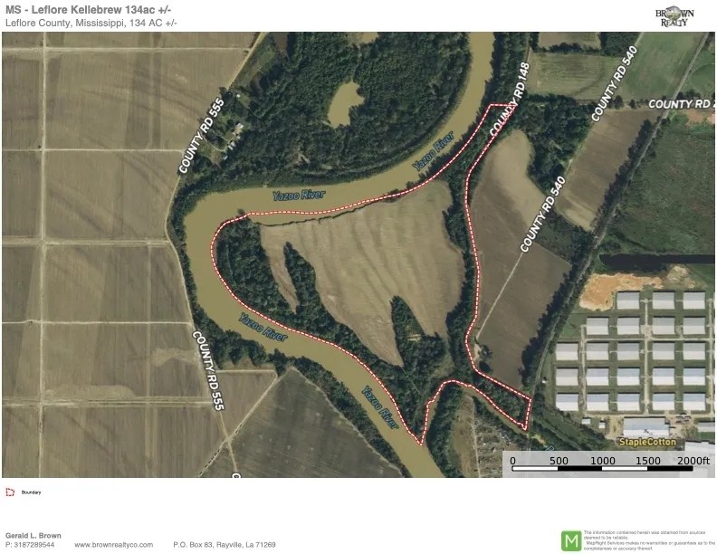 MS - Leflore 134 acres - featured image