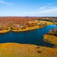 1 242 - Acres Operating Cattle Ranch 2 Houses Lake River 20 Ponds Shops Viola Ar images 4