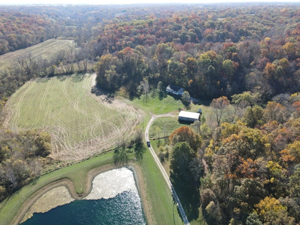 78 Acre Illinois Hunting Property with Home for Sale Jersey County featured image