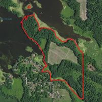 93 - acres Lake Palestine Kosciusko County Lake Frontage Recreational Development Potential