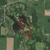 93 - acres Lake Palestine Kosciusko County Lake Frontage Recreational Development Potential images 2