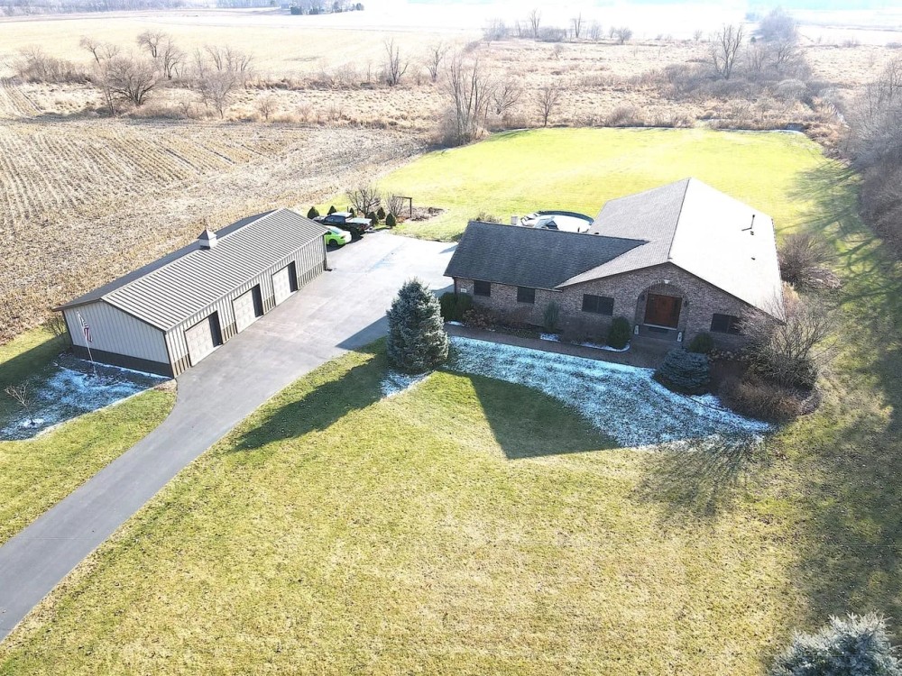 6494 W Joliet Rd LaPorte IN 46350 49 - ACRES 3 918 Sq Ft 3 beds and 2.5 bath Home for Sale Land for Sale featured image