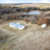 Home with Valley View and 110 Acres in McCurtain OK