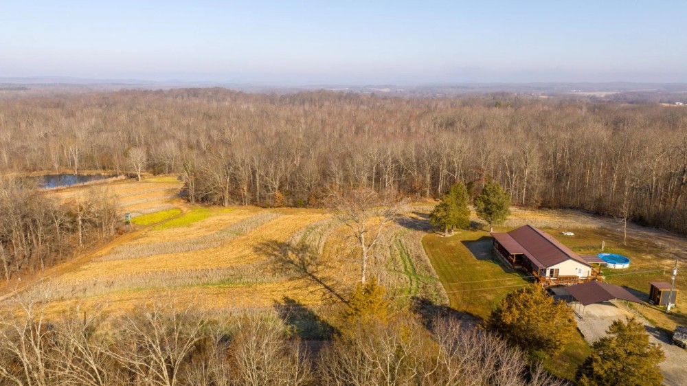 40 Acre Illinois Hunting Weekend Getaway with Home for Sale Hardin County featured image