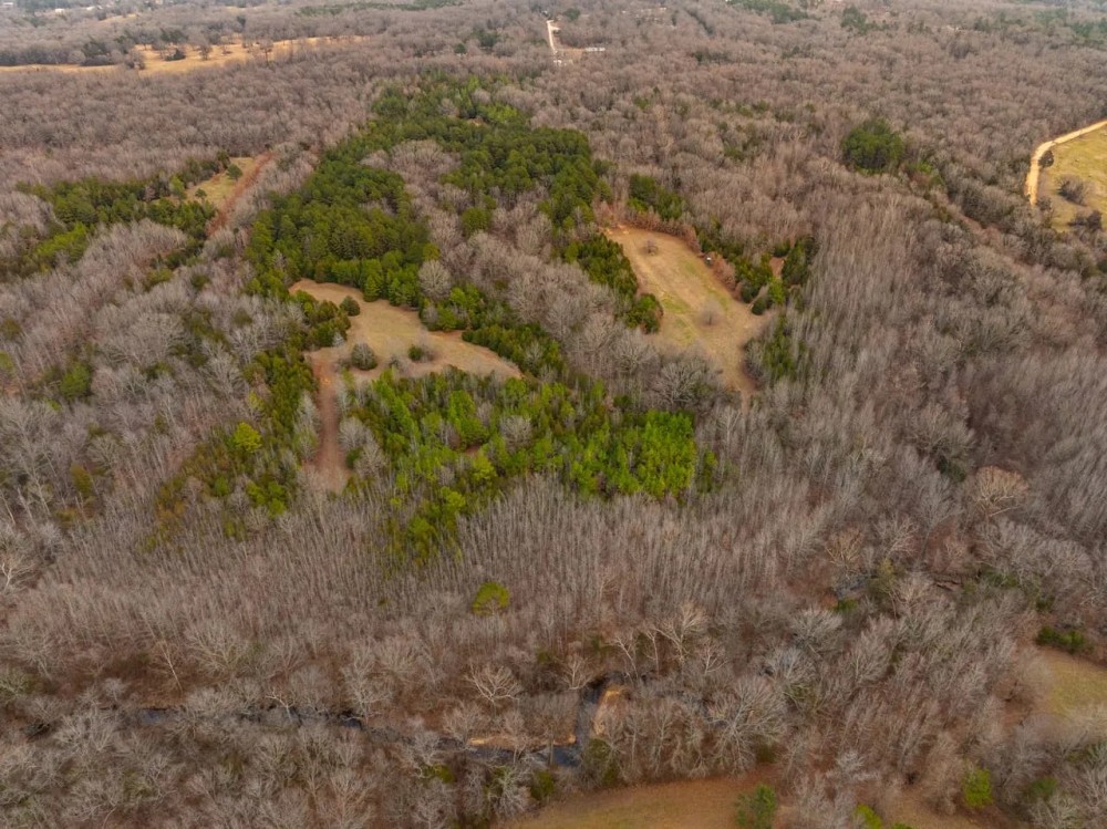 105 - Acres Hunting Property Creek Pond Sharp County Strawberry Arkansas featured image