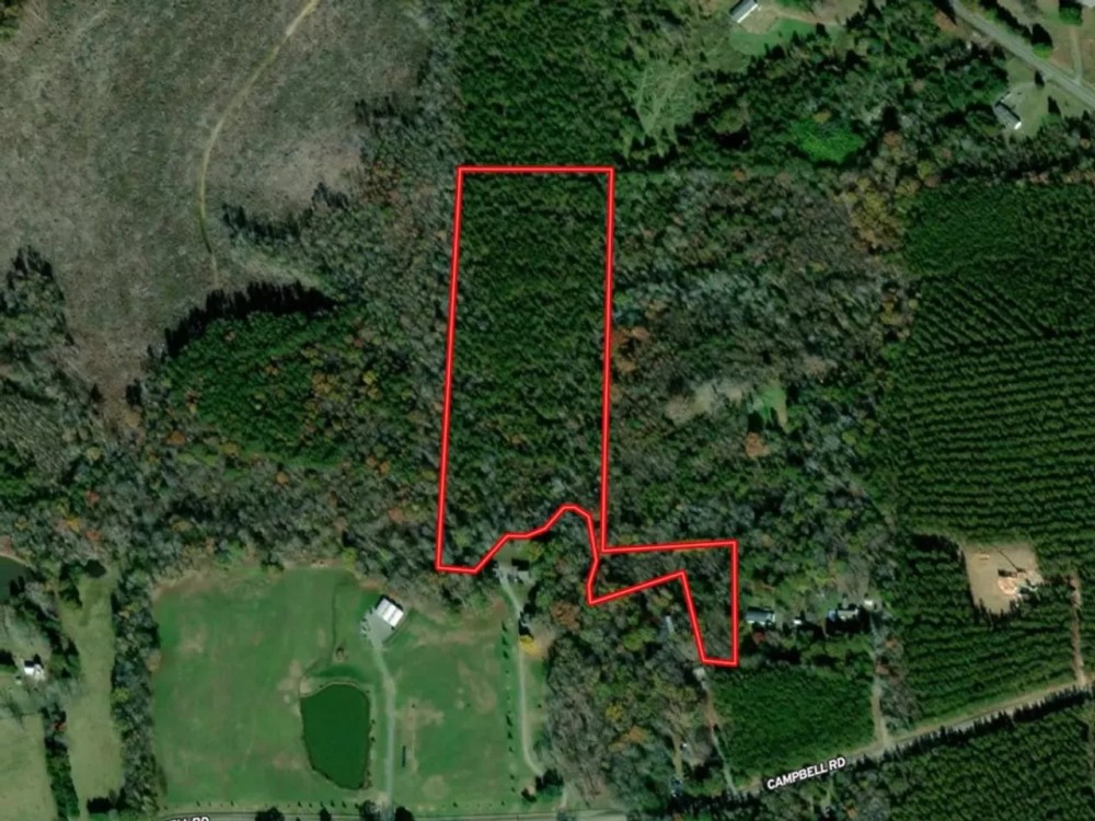 13.31 acre Secluded Building Lot For Sale in Chatham County NC featured image