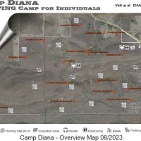 Camp-diana hunting-map