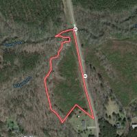 9.57 acres of Creekfront Hunting Land For Sale in Warren County NC