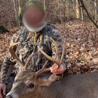 Hunter b with buck
