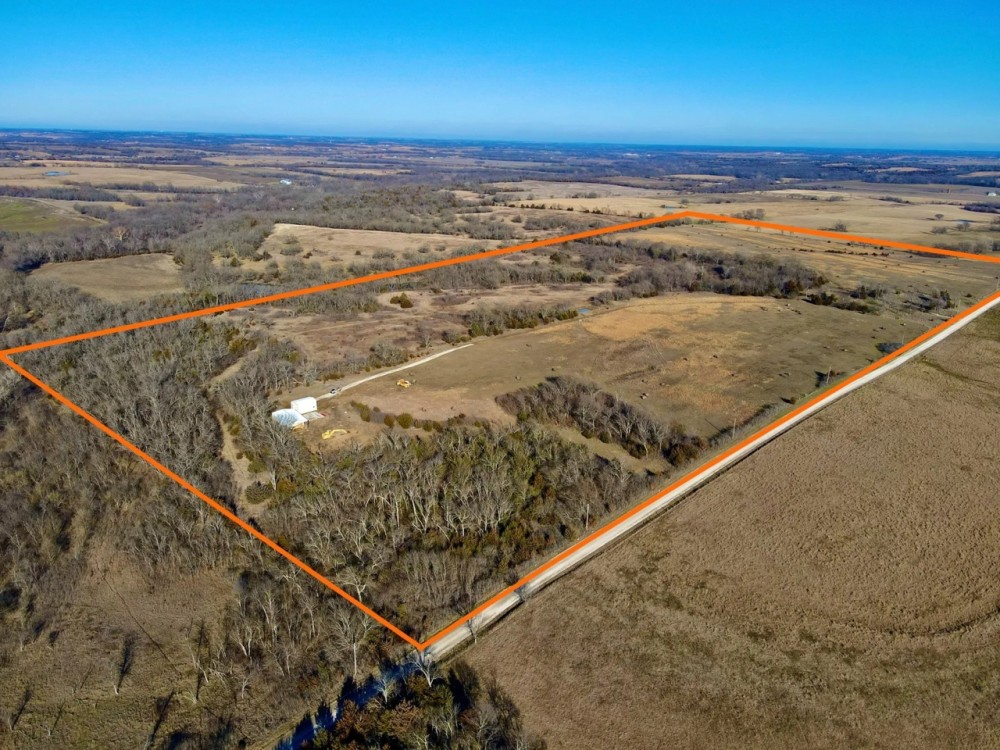 80 Acre Kansas Recreation Hunting Tract for Sale Osage County featured image