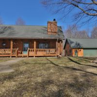 Log Home with Old-Growth Forest for sale in Monroe County WI images 3
