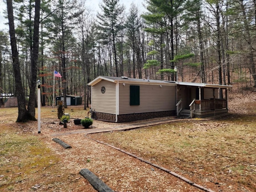 1.88 acres Adjoining National Forest with Completely Furnished Mobile Home in Augusta County VA featured image