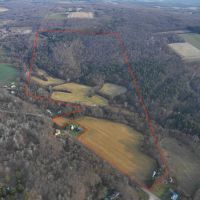 125 acres Hunting Land and Farmland bordering Clear Creek in Gerry NY Thornton Road images 4