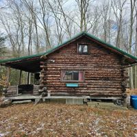 Rustic Log Cabin with 27 Wooded Acres in Dryden NY 634 Ringwood Rd near Ithaca