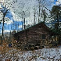 Rustic Log Cabin with 27 Wooded Acres in Dryden NY 634 Ringwood Rd near Ithaca images 2
