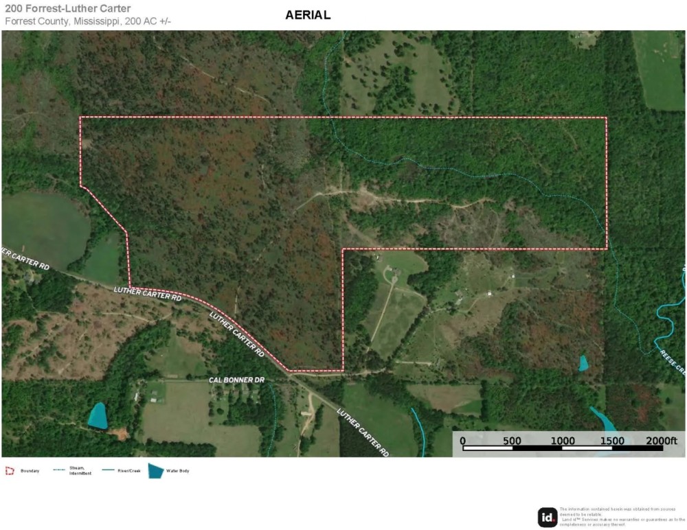 200 - Acres Luther Carter Road Forrest County MS Petal MS Area featured image