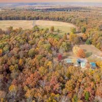 Custom Turn-Key Log Home On Secluded Beautiful Rolling Ozark Timberland Providing Great Hunting