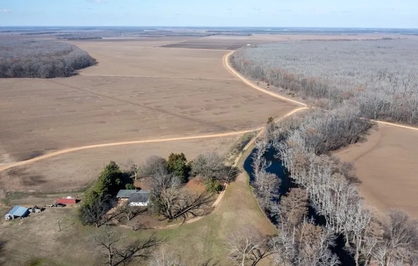 224 Acres with a Home in Leflore County at 459 County Road 420 in Minter City MS featured image