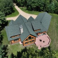Log Home with Hunting Land for Sale in Marquette County WI images 4