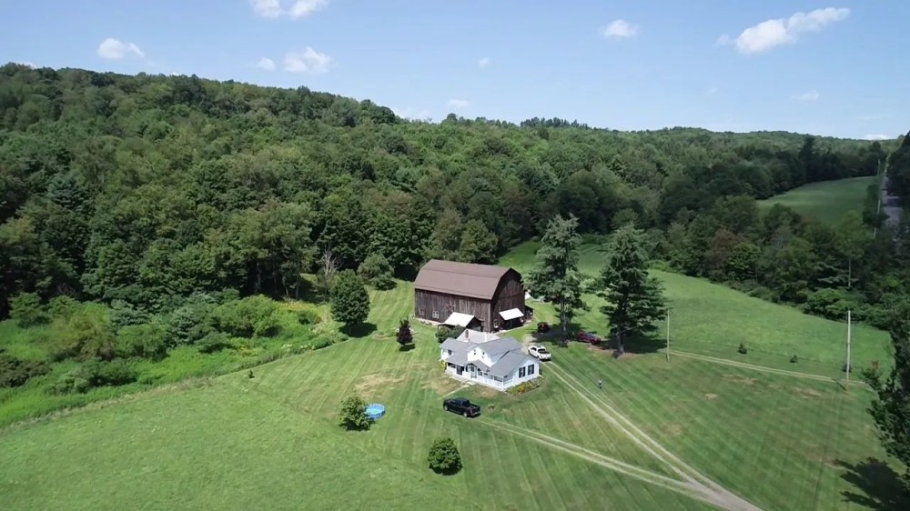 108 acres House with Barn in Port Crane NY featured image