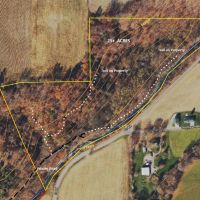 25 acres Waterfront Land on Keshequa Creek and Mature Forest in Portage NY Clancy Road images 4