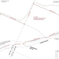 25 acres Waterfront Land on Keshequa Creek and Mature Forest in Portage NY Clancy Road images 5