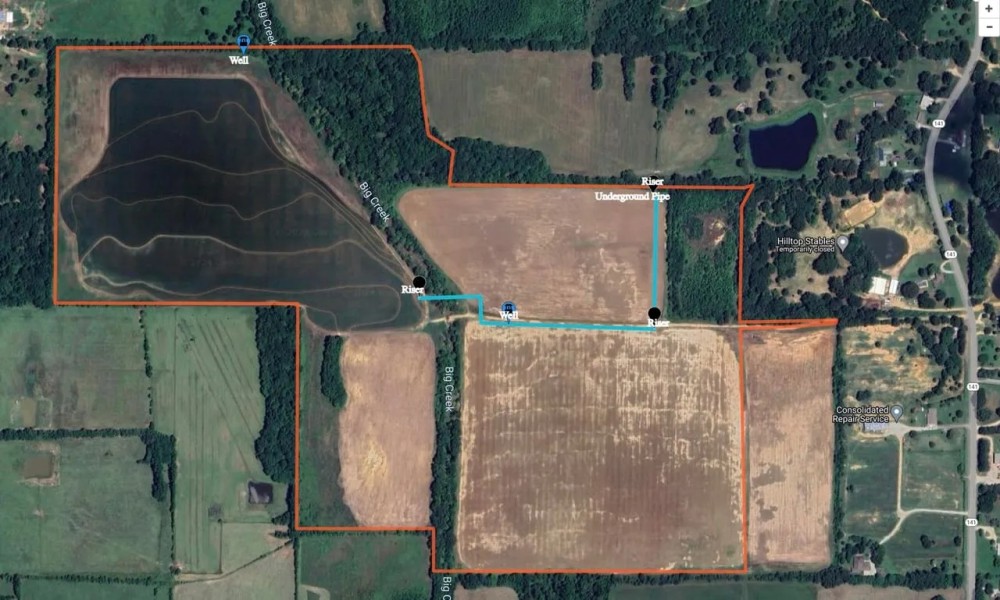 141 - Row Crop Acres 2 Wells with underground and risers Craighead County Jonesboro Arkansas featured image