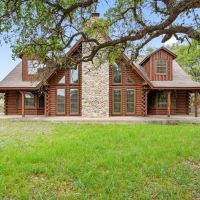 15.57 acres in Dripping Spring Custom Log Home Pool images 2