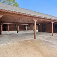 15.57 acres in Dripping Spring Custom Log Home Pool images 5