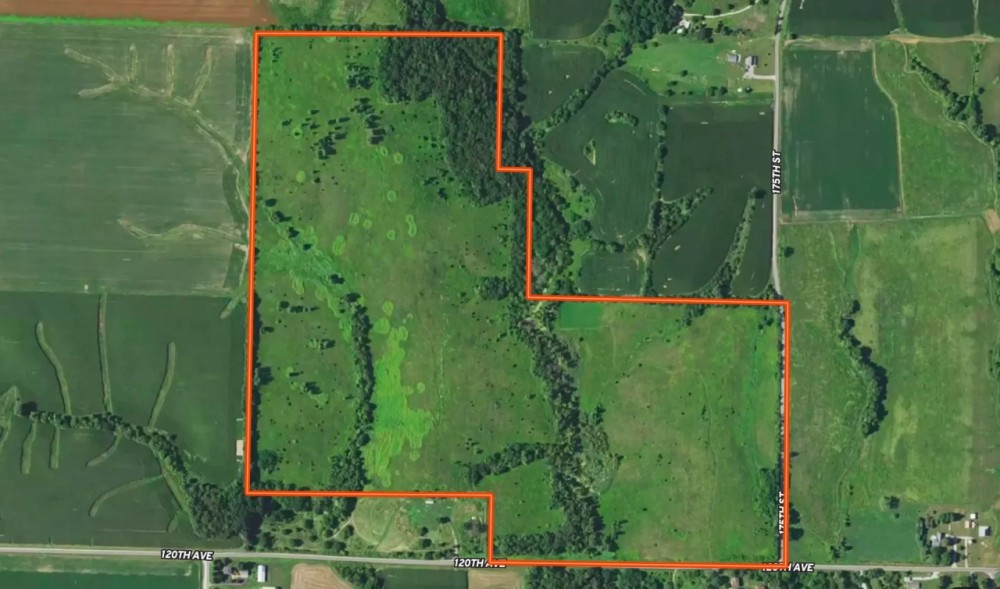 Mercer County Illinois 109.5 Acres of Land For Sale featured image