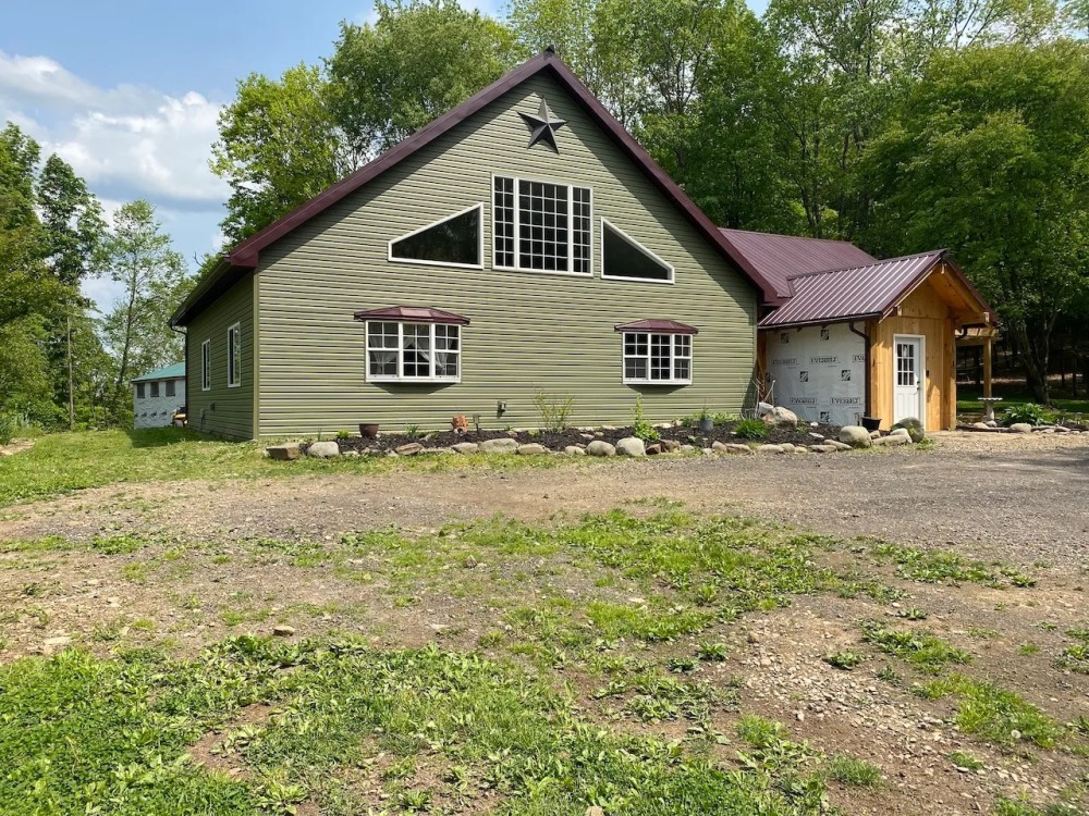 Modern Country Farmhouse on 10 acres in Wirt NY 3714 Hicks Hill Road featured image